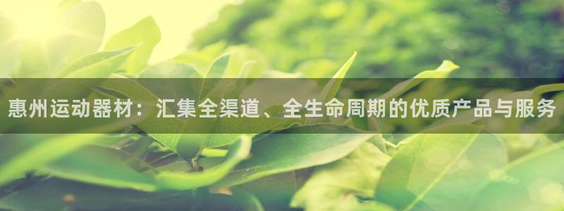 yy易游体育官网下载招商电话号码查询是多少：惠州运动器材：汇